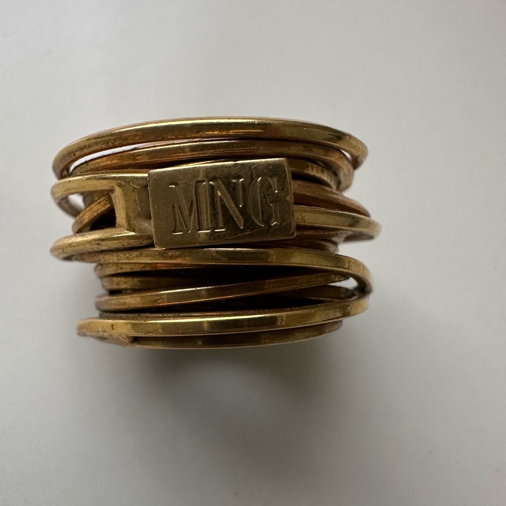 Mango Gold Stacked Ring